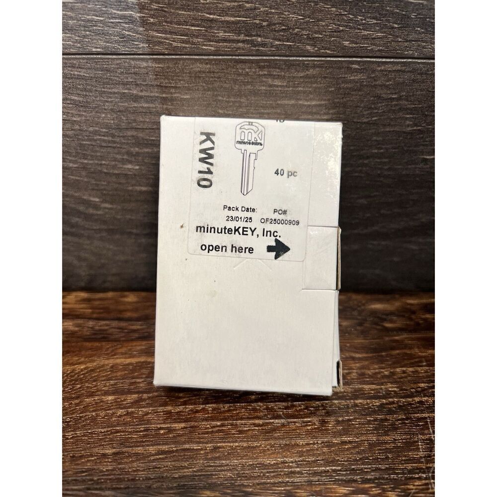 Minute Key Kwikset Key Blanks,  200 Count Box. New in Box!